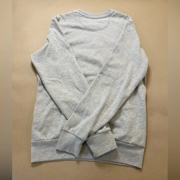 Disney Parks Adults Size Small Grey Sweatshirt Pockets Walt Disney World Mickey - Picture 9 of 13